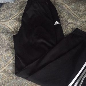 Lined adidas pants